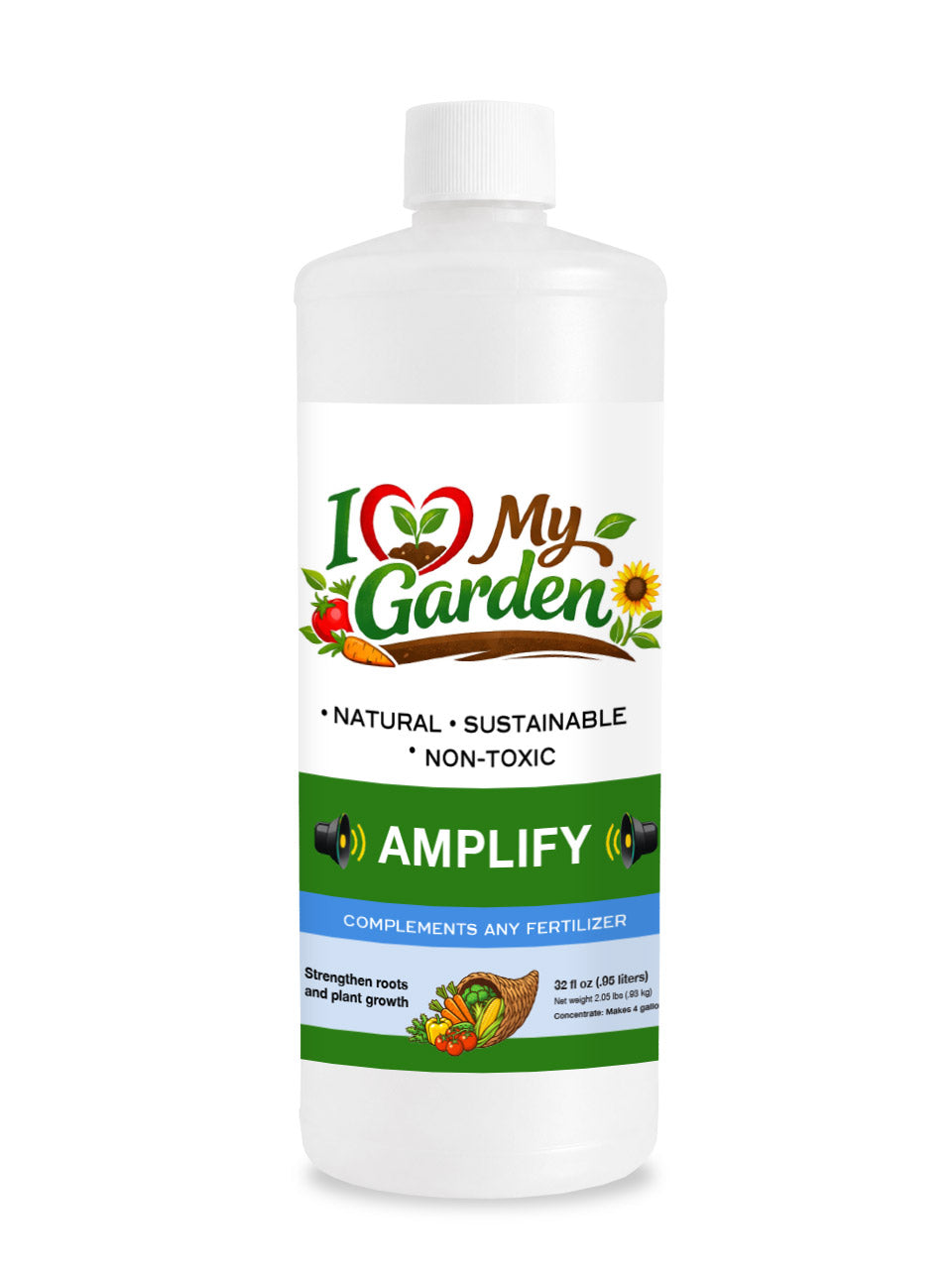 Amplify - Root and plant performance treatment for every plant you grow. New smaller sizes!